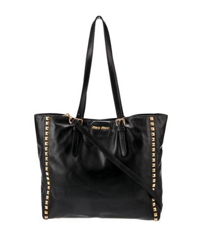 Miu Miu Miu Leather Tote