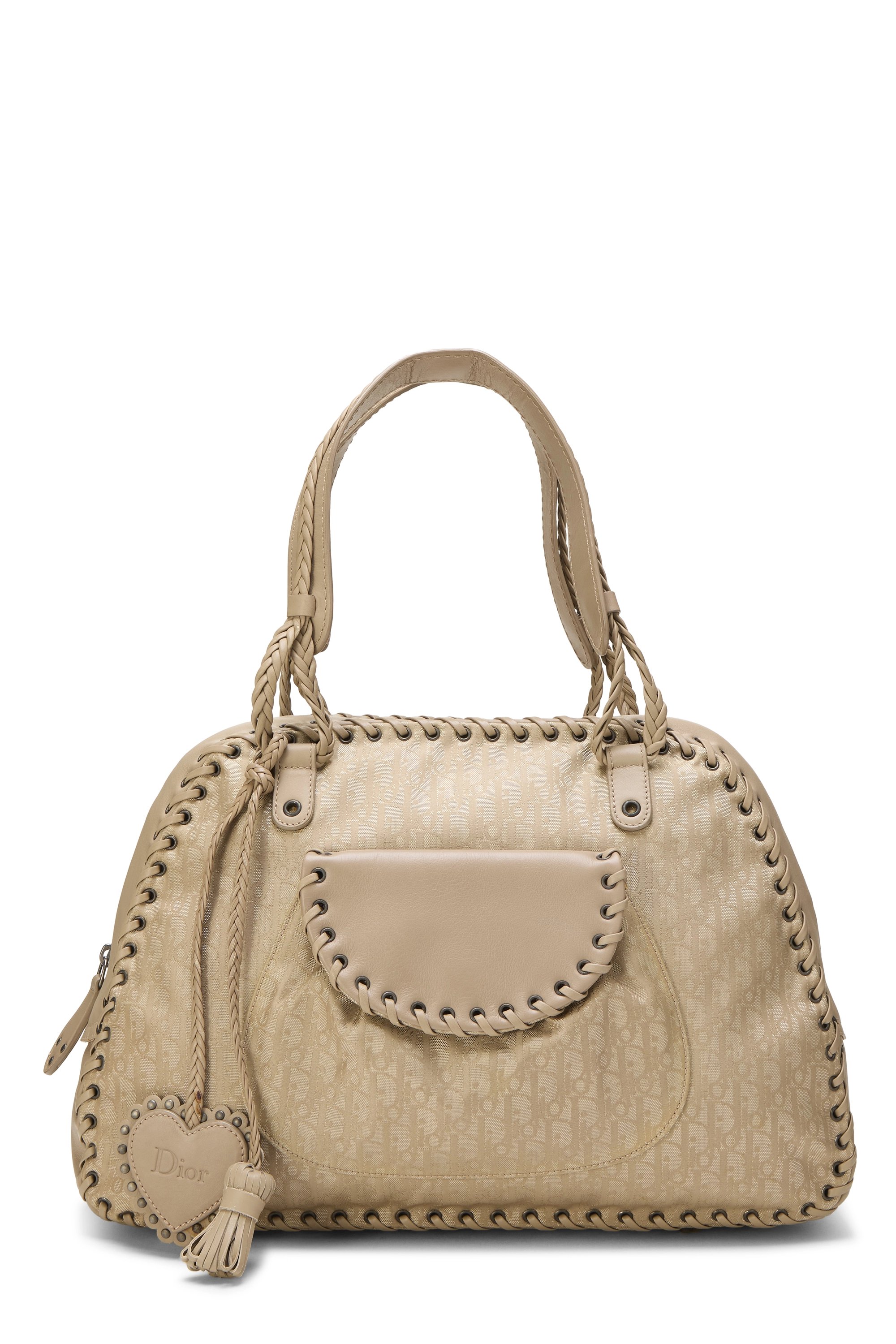 Brown Nylon Ethnic Shoulder Bag