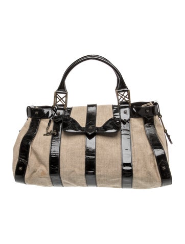 Canvas Top Handle Bag