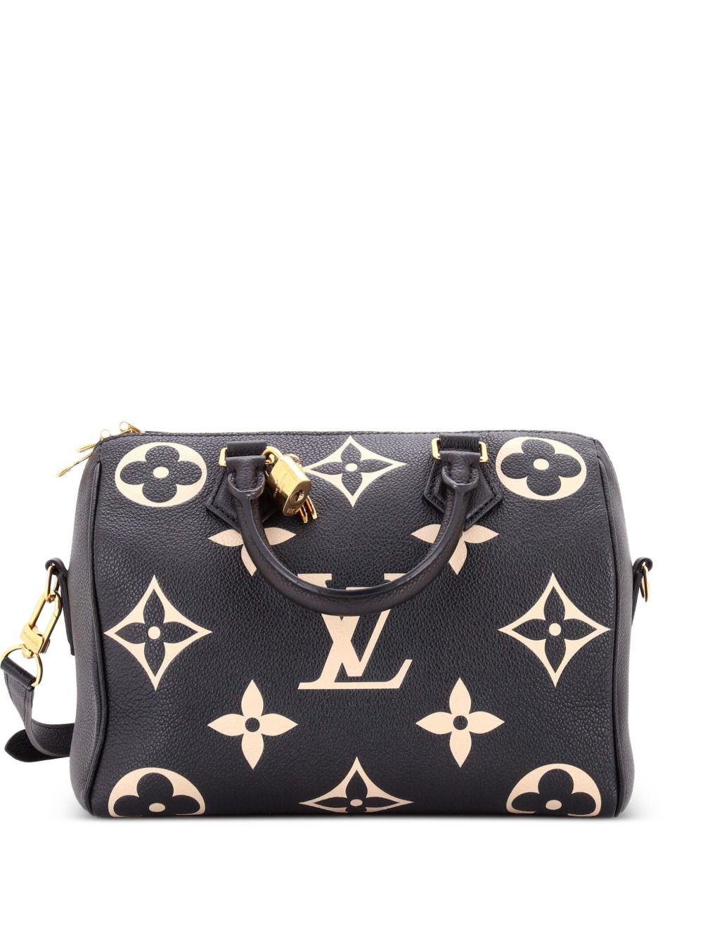 Speedy Bandouliere Bag Bicolor Monogram Empreinte Giant 25 handbag