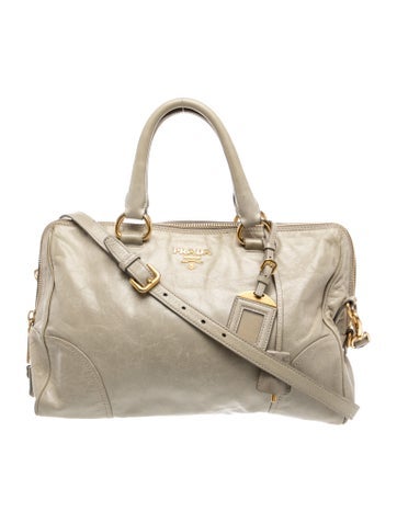 Prada Saffiano Leather Bauletto