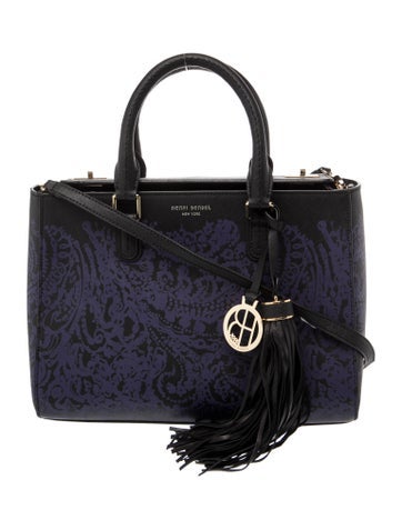 Saffiano Leather Top Handle Bag