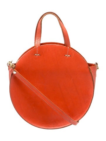 Leather Top Handle Bag