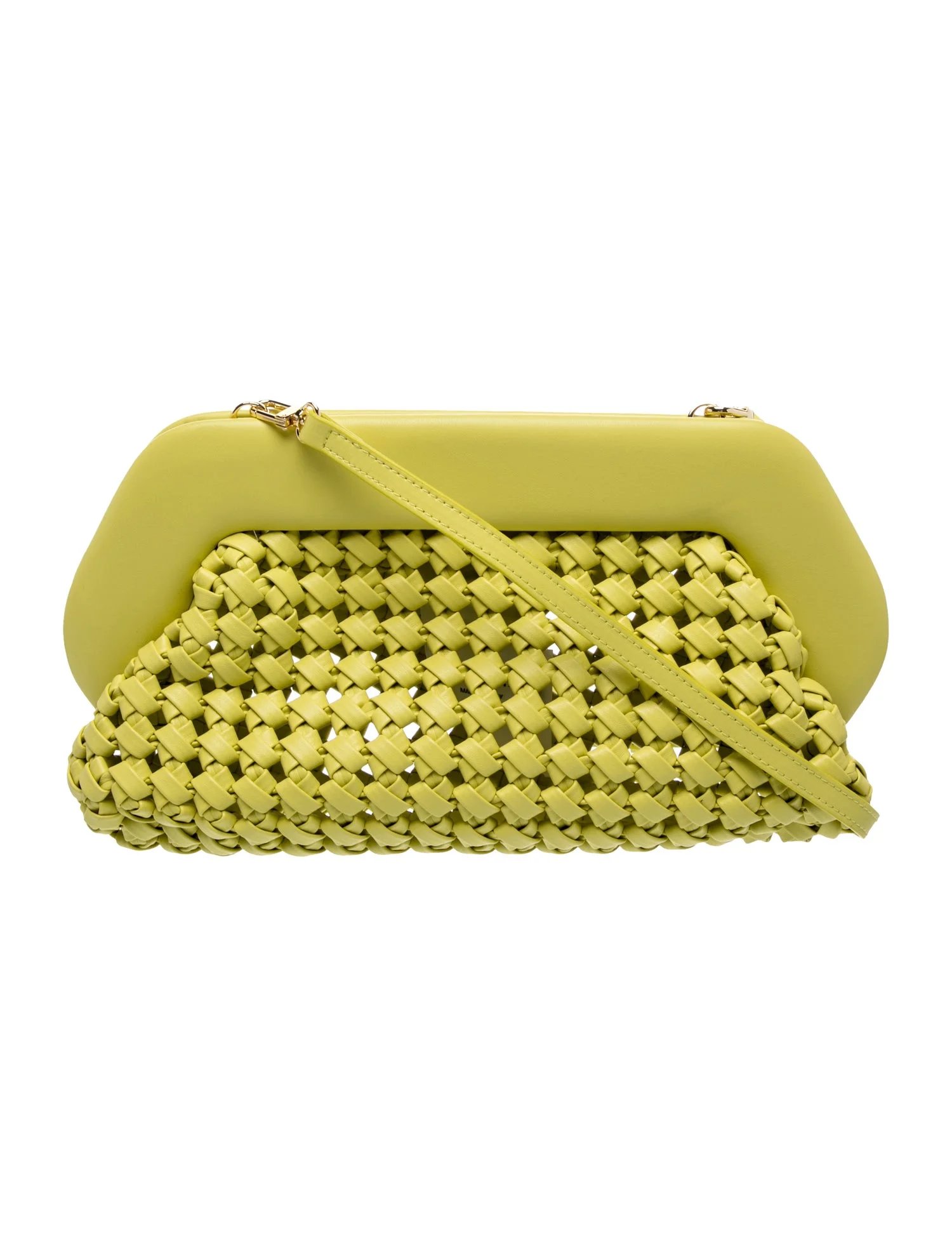 Themoire Leather Crossbody Bag