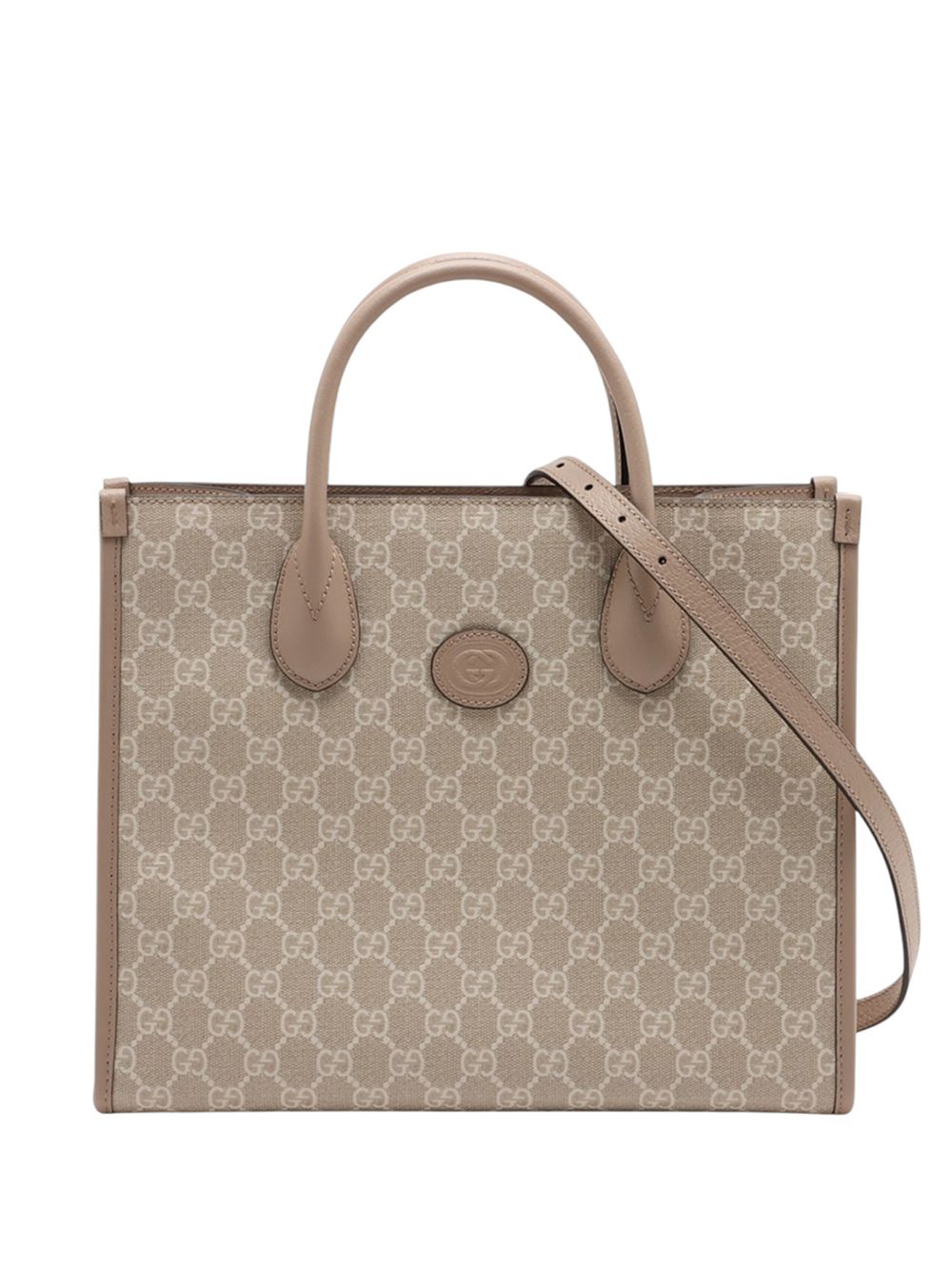 2016-2026 Small GG Supreme Interlocking G Tote satchel