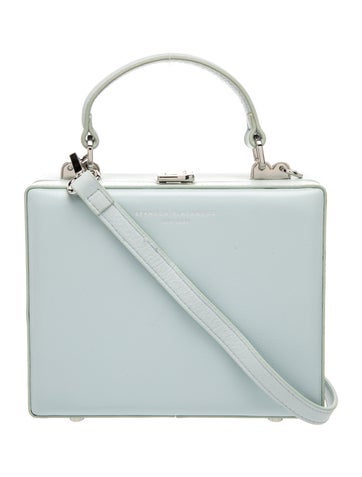 Brandon Blackwood Leather Top Handle Bag