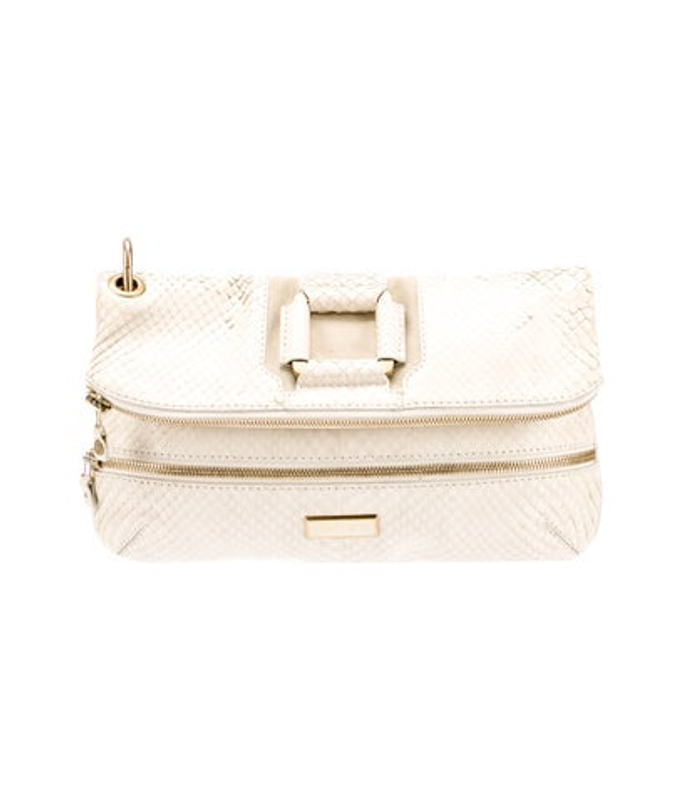 Jimmy Choo Choo Snakeskin Crossbody Bag