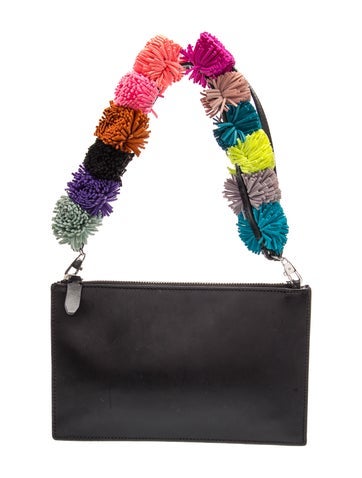 Loeffler Randall Leather Clutch