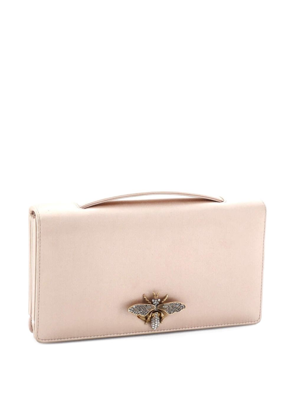 Bee Leather clutch bag