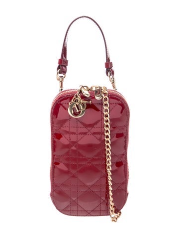 Cannage Lady Dior Phone Holder