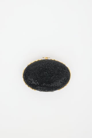 Judith Leiber Embellished Minaudière Clutch Bag