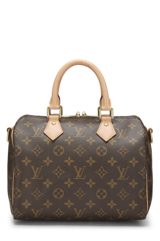 Louis Vuitton Monogram Canvas Speedy Bandouliere 25