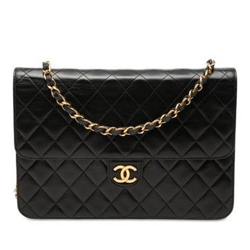 Medium CC Quilted Lambskin Single Flap