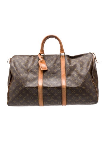 LV Monogram KeepAll 50