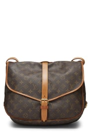 Louis Vuitton Monogram Canvas Saumur 35