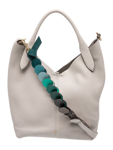 Leather Top Handle Bag