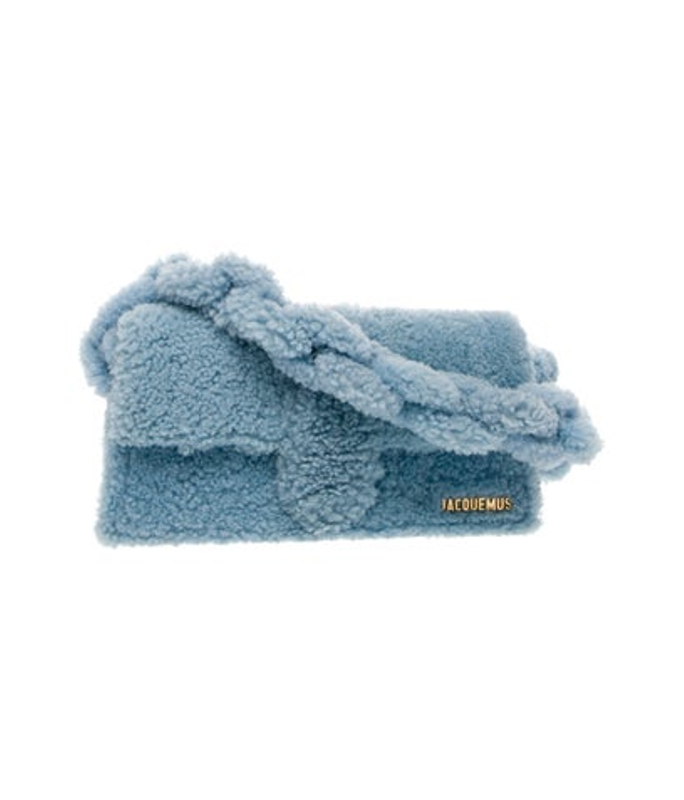 Jacquemus Shearling Shoulder Bag