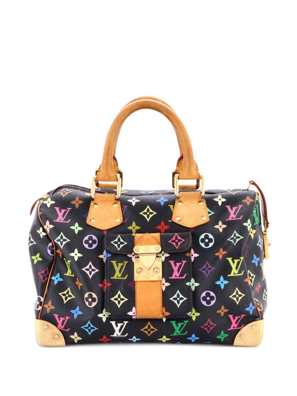Louis Vuitton Speedy Handbag Monogram Multicolor 30 satchel