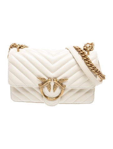 Pinko Leather Crossbody Bag
