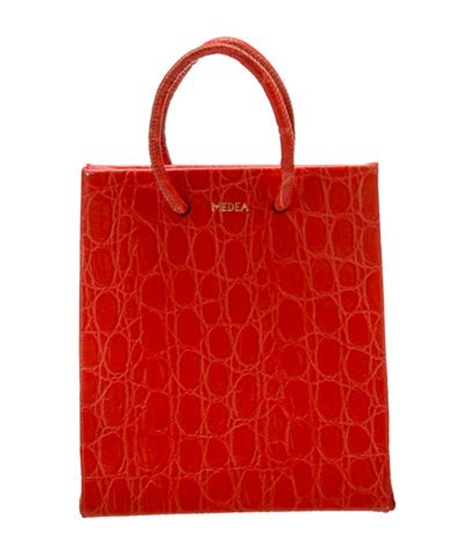 Medea Leather Top Handle Bag