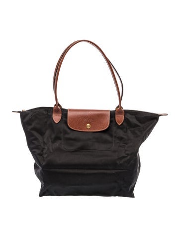 Longchamp Nylon Top Handle Bag