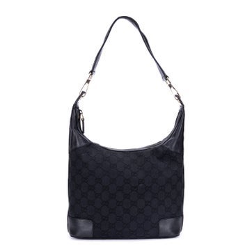 Canvas Shoulder Zip Hobo