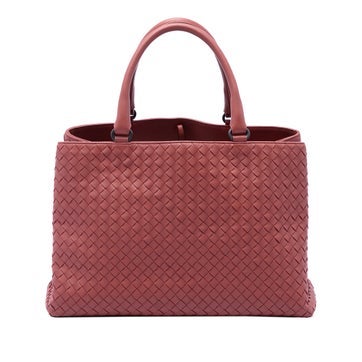 Leather Nappa Intrecciato Milano Tote