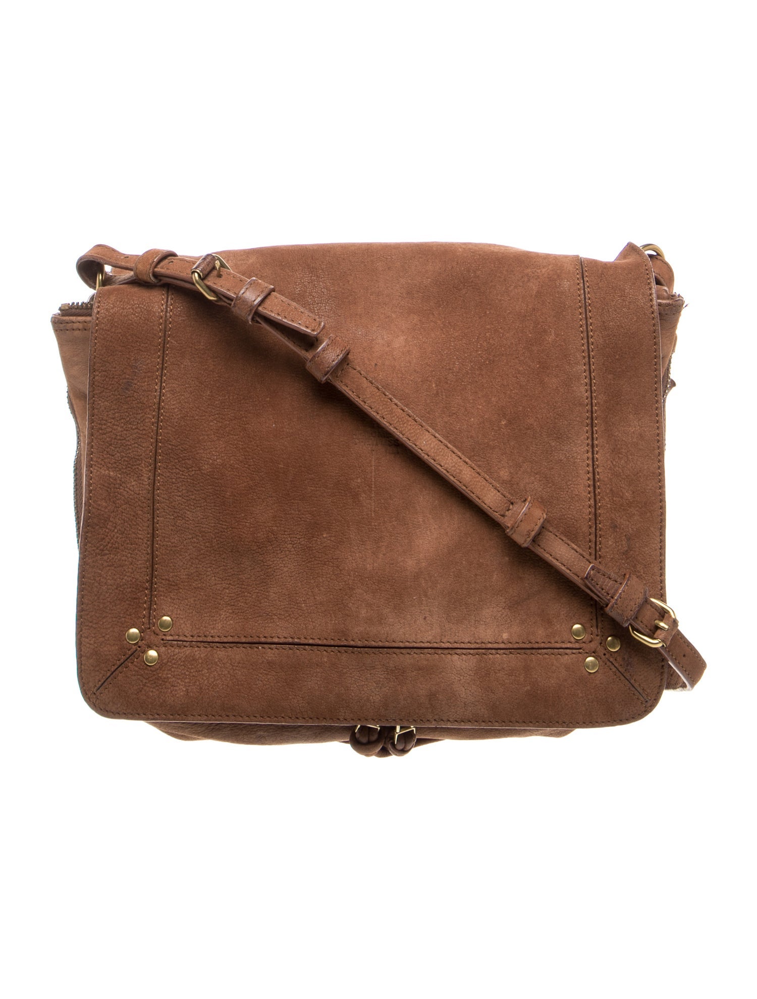 Suede Crossbody Bag