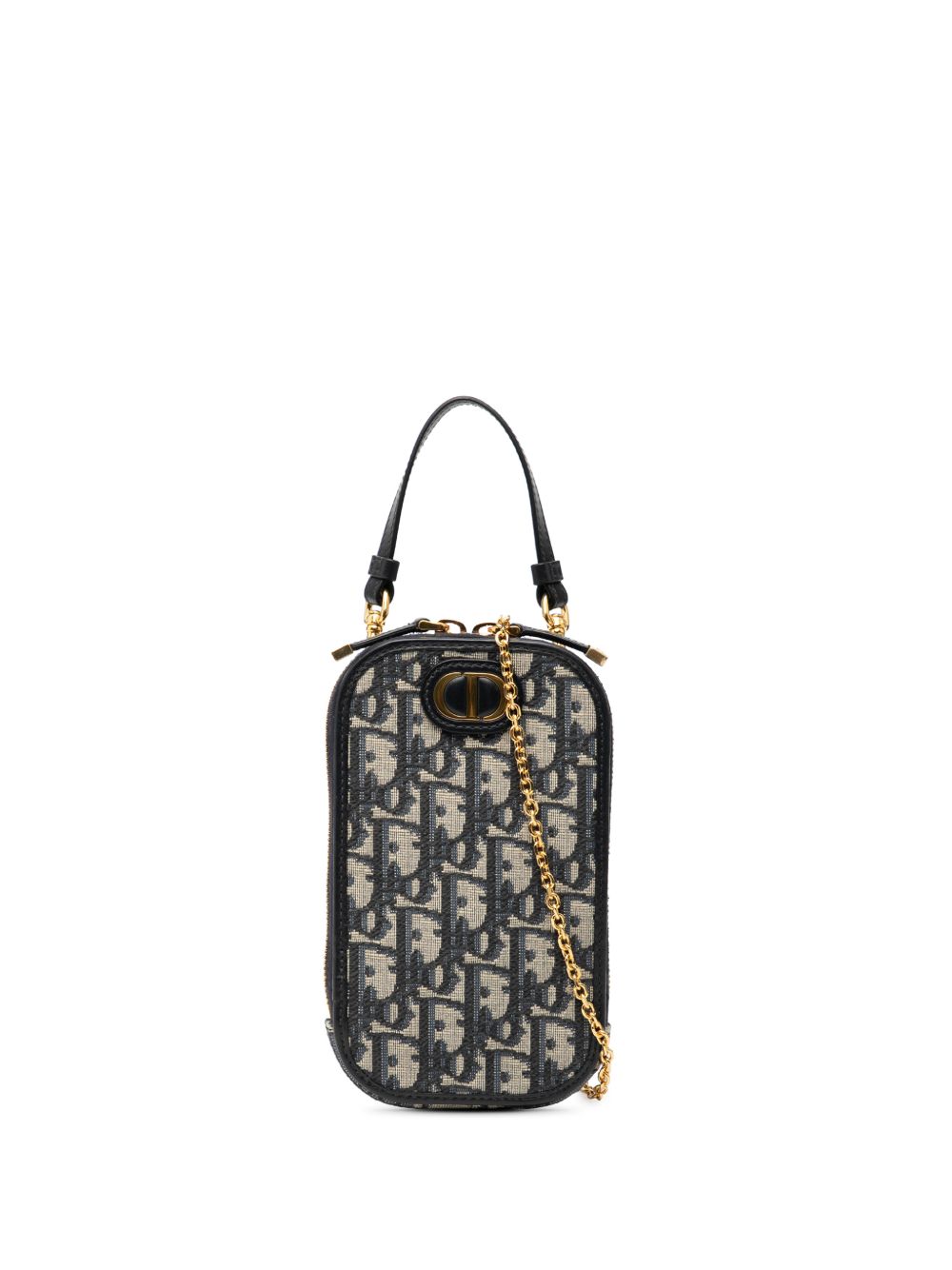 2021-2025 Oblique Canvas 30 Montaigne Call in Dior Phone Holder satchel