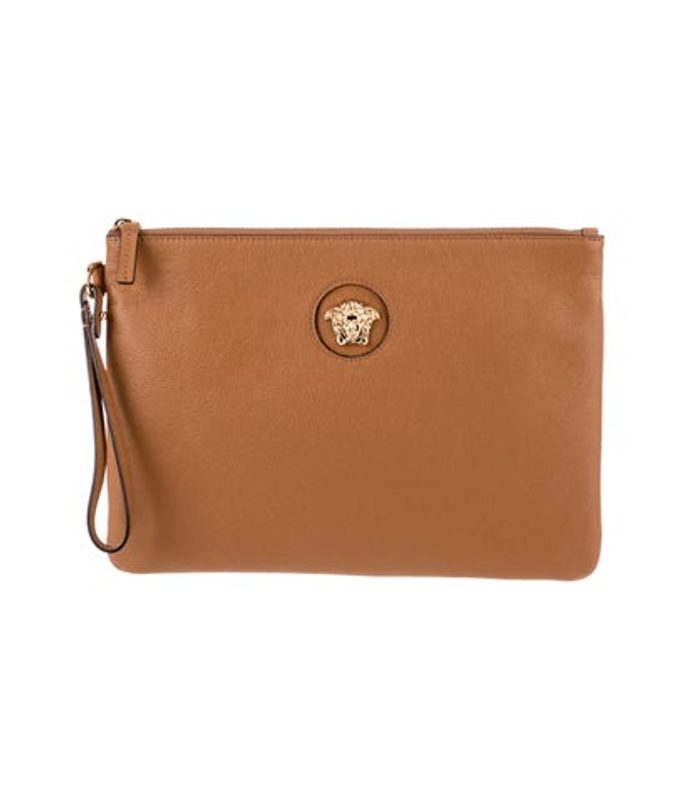 Versace Leather Clutch