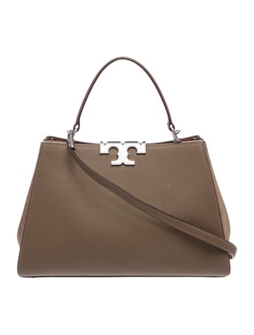 Leather Top Handle Bag