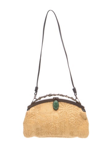 Straw Shoulder Bag