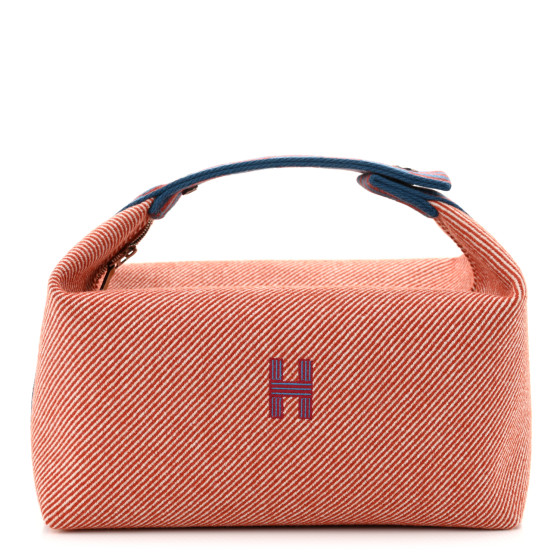 Hermes Wool Large Bride-A-Brac H Natte Pouch Tomette