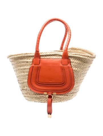 Raffia Marcie Basket Bag