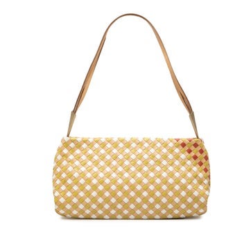 Leather Multicolore Nappa Intrecciato Shoulder Bag