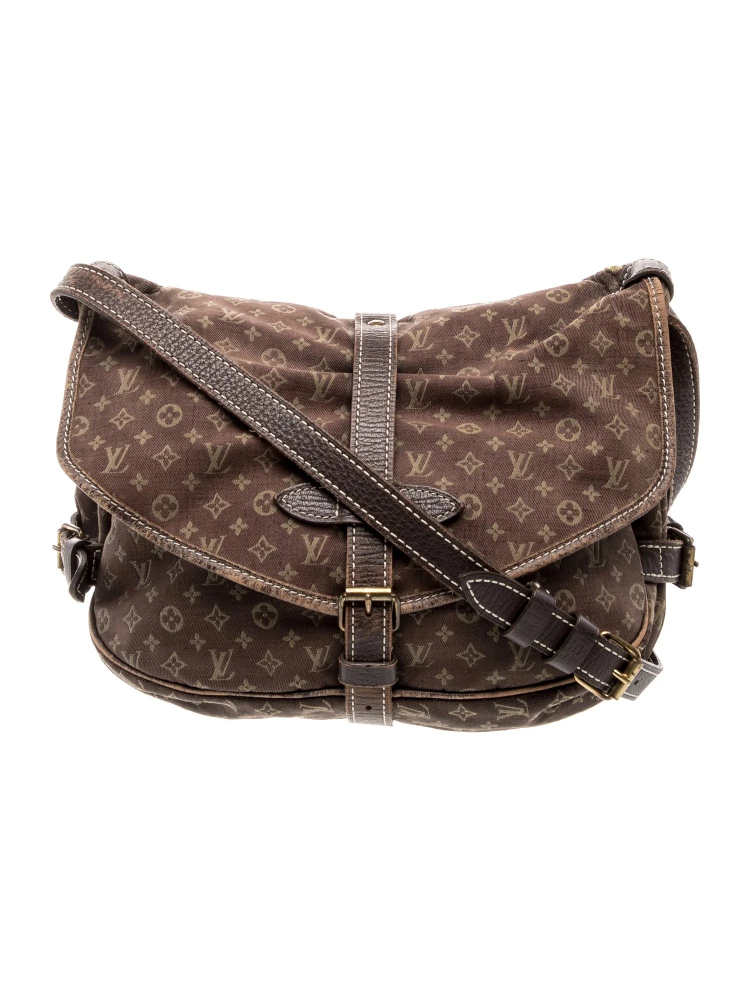 Monogram Mini Lin Saumur MM Vintage