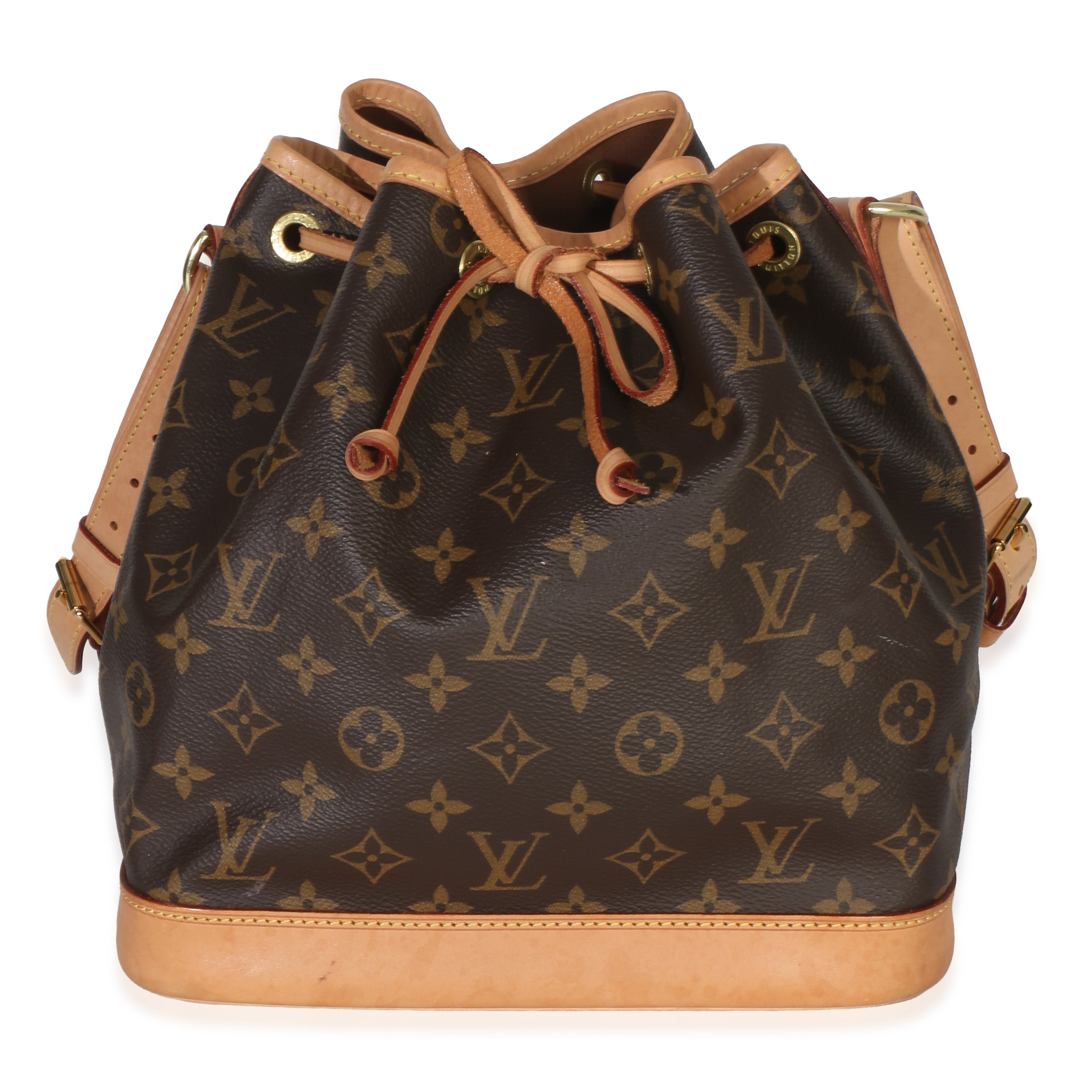 Monogram Canvas Noe Drawstring Bucket Bag