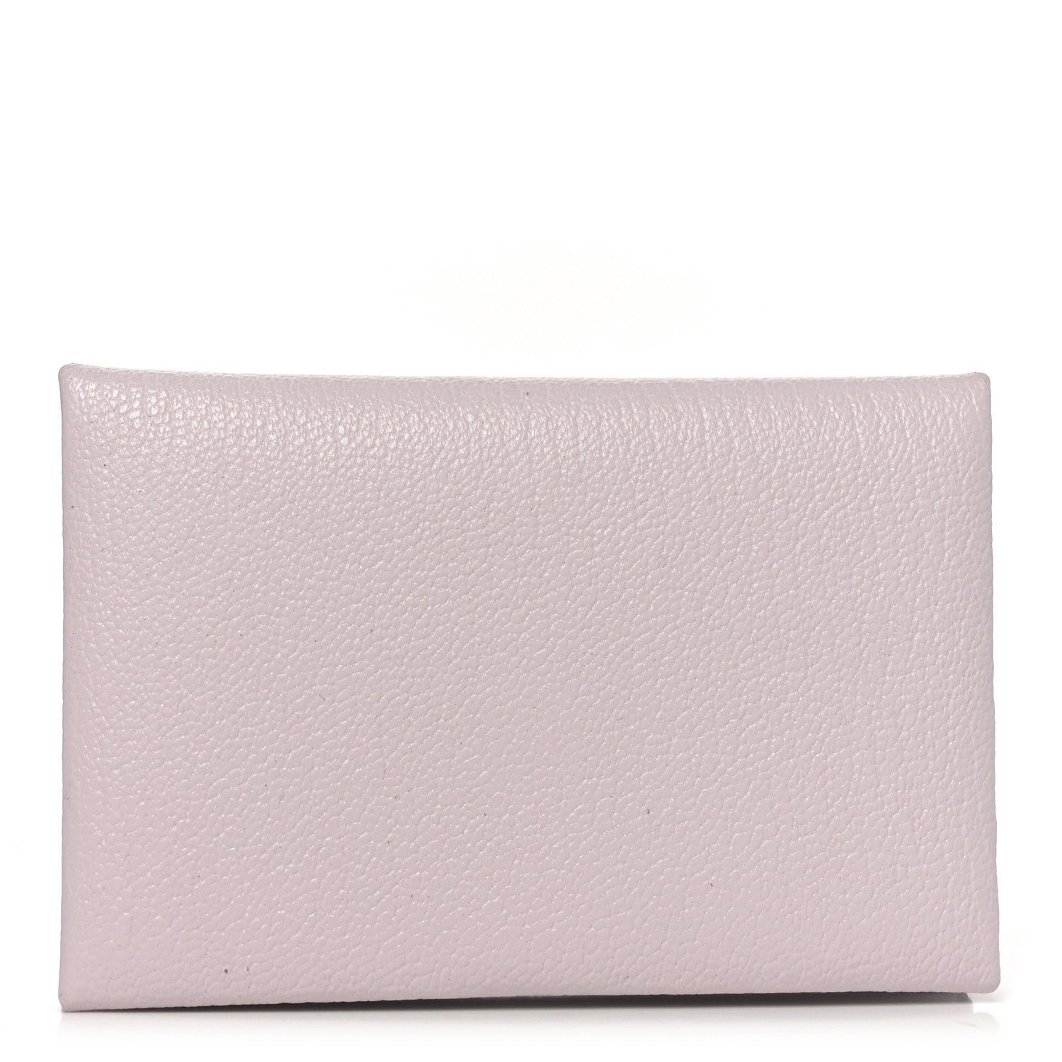 Hermes Hermes Chevre Mysore Calvi Card Case Mauve Pale