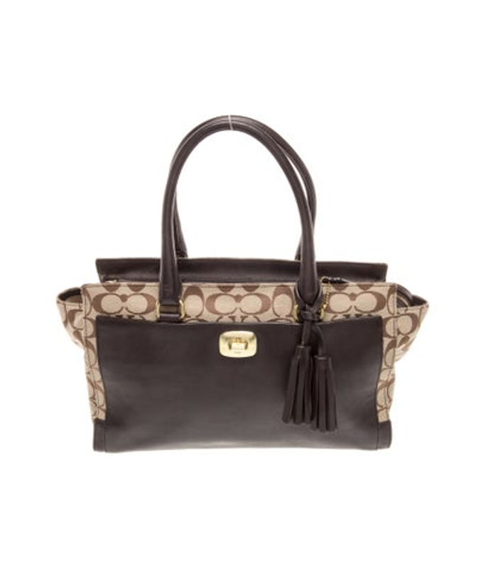 Coach Canvas Shoulder Bag