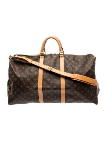 LV Monogram Keepall Bandouliere 55