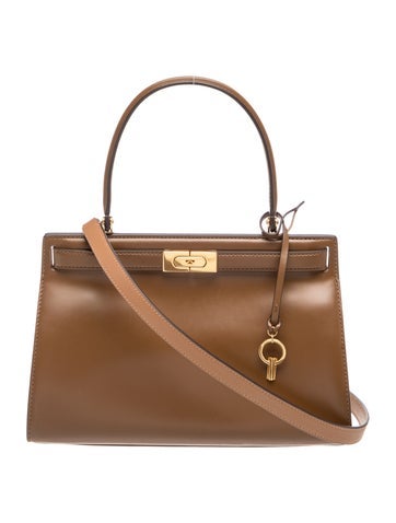 Leather Top Handle Bag