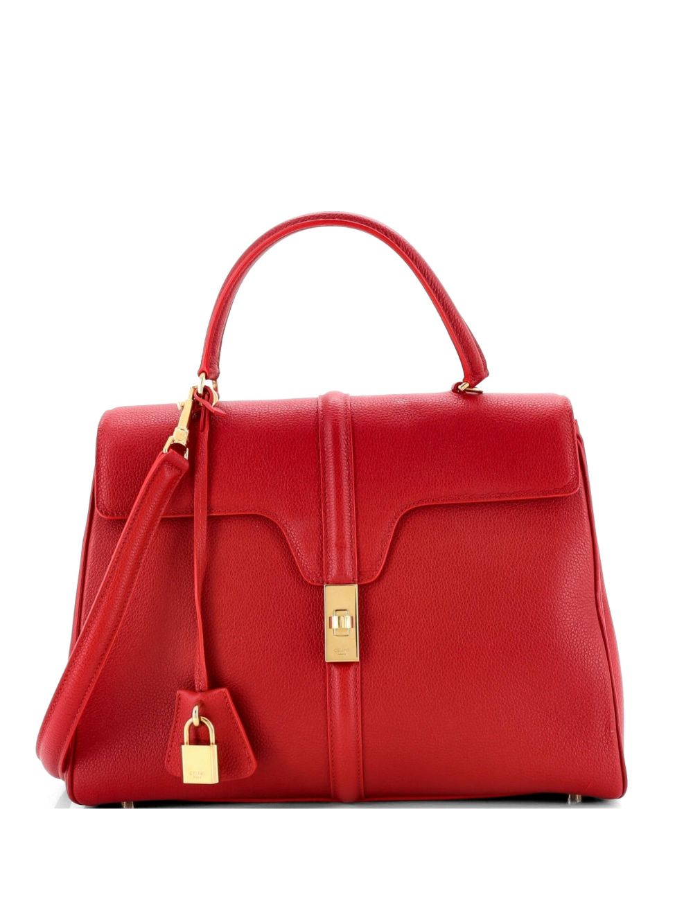 16 Top Handle Bag Grained Calfskin Medium shoulder bag