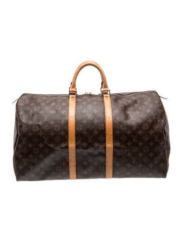 Louis Vuitton LV Monogram Keepall 55 Vintage