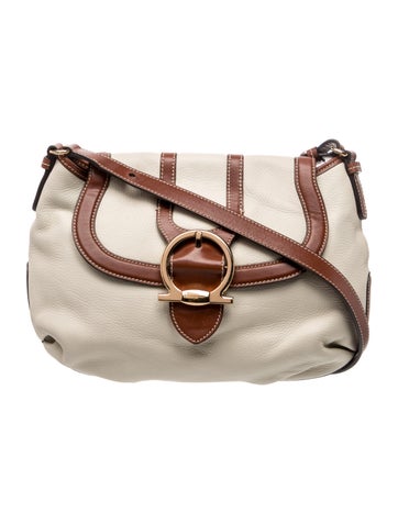 Ferragamo Leather Shoulder Bag