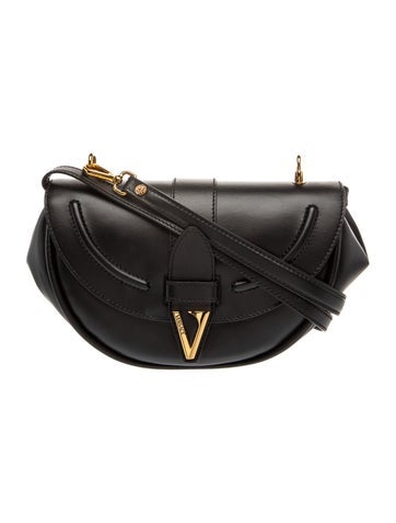 Versace Leather Shoulder Bag