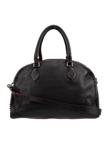 Christian Louboutin Leather Spike Panettone Duffle
