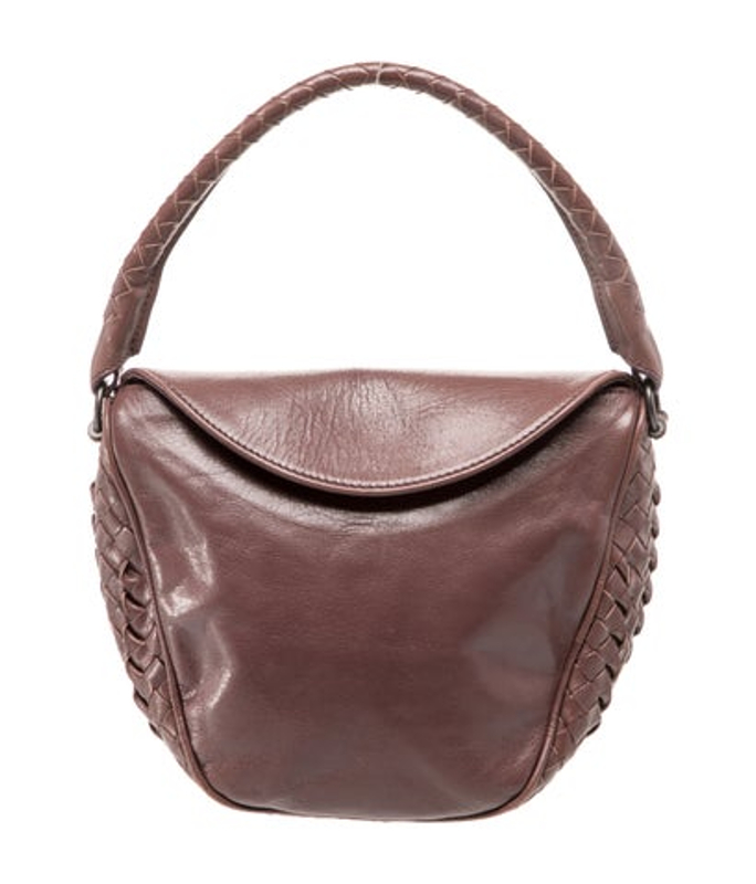 Bottega Veneta Veneta Intrecciato Top Handle Bag Small Vintage