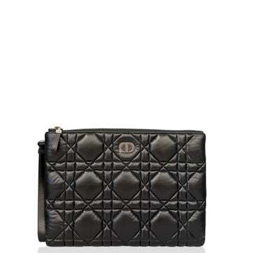 Patent Leather Clutch Black