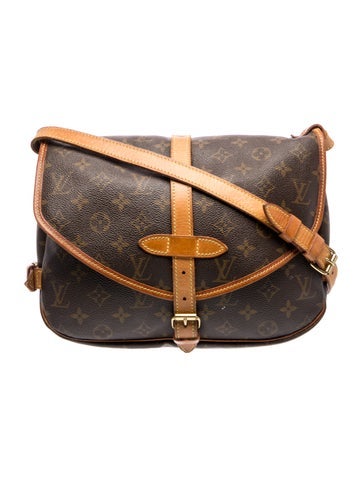 LV Monogram Saumur 25 Vintage