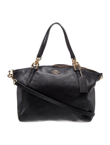 Leather Top Handle Bag